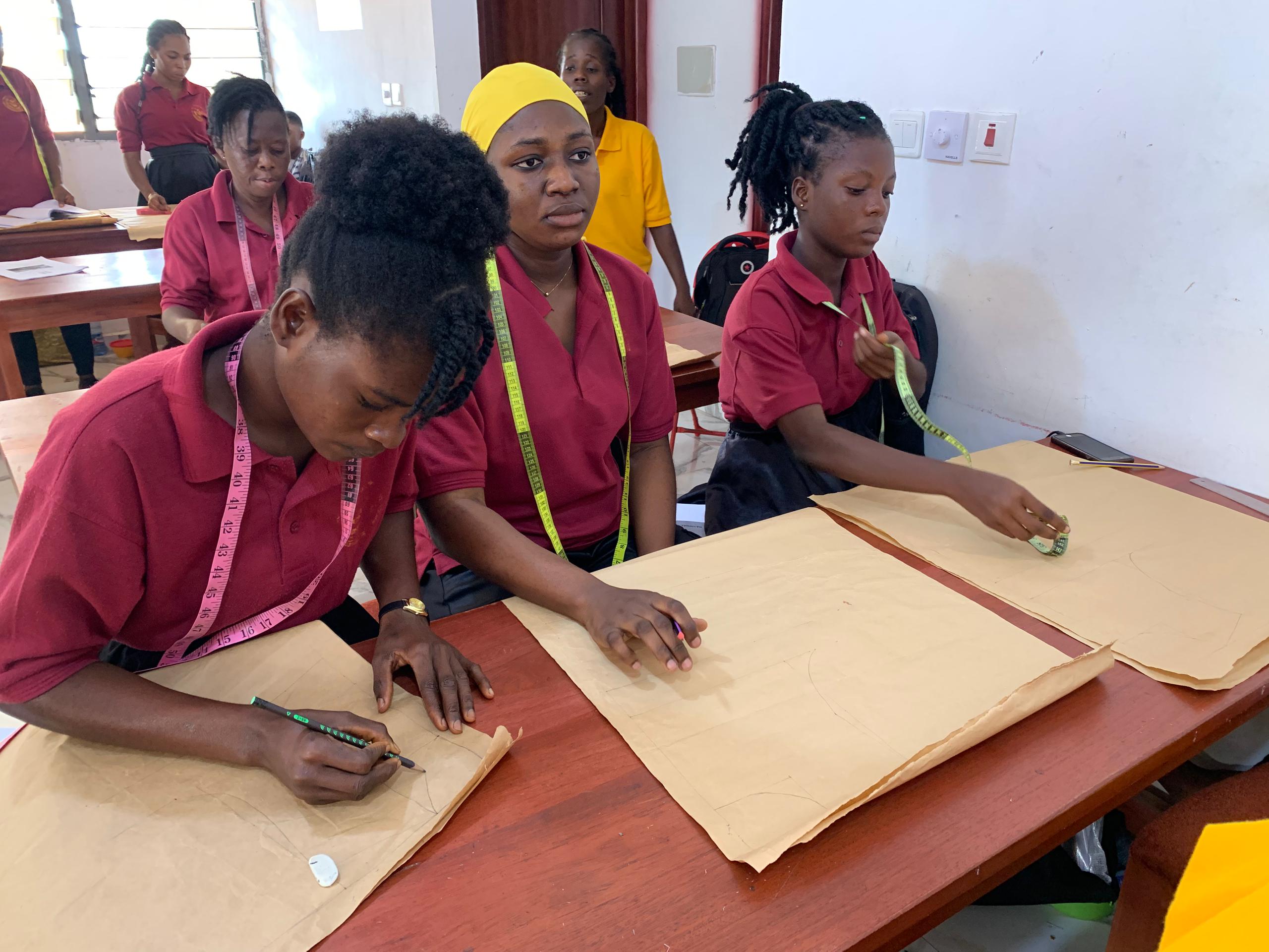 Garment making class